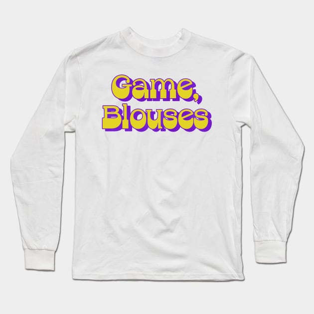 Game, Blouses --- Chappelle Show Fan Art Long Sleeve T-Shirt by DankFutura